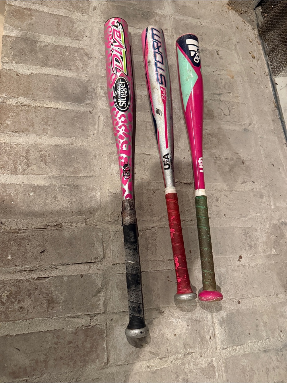 Two USA bats and one ASA bat bundle